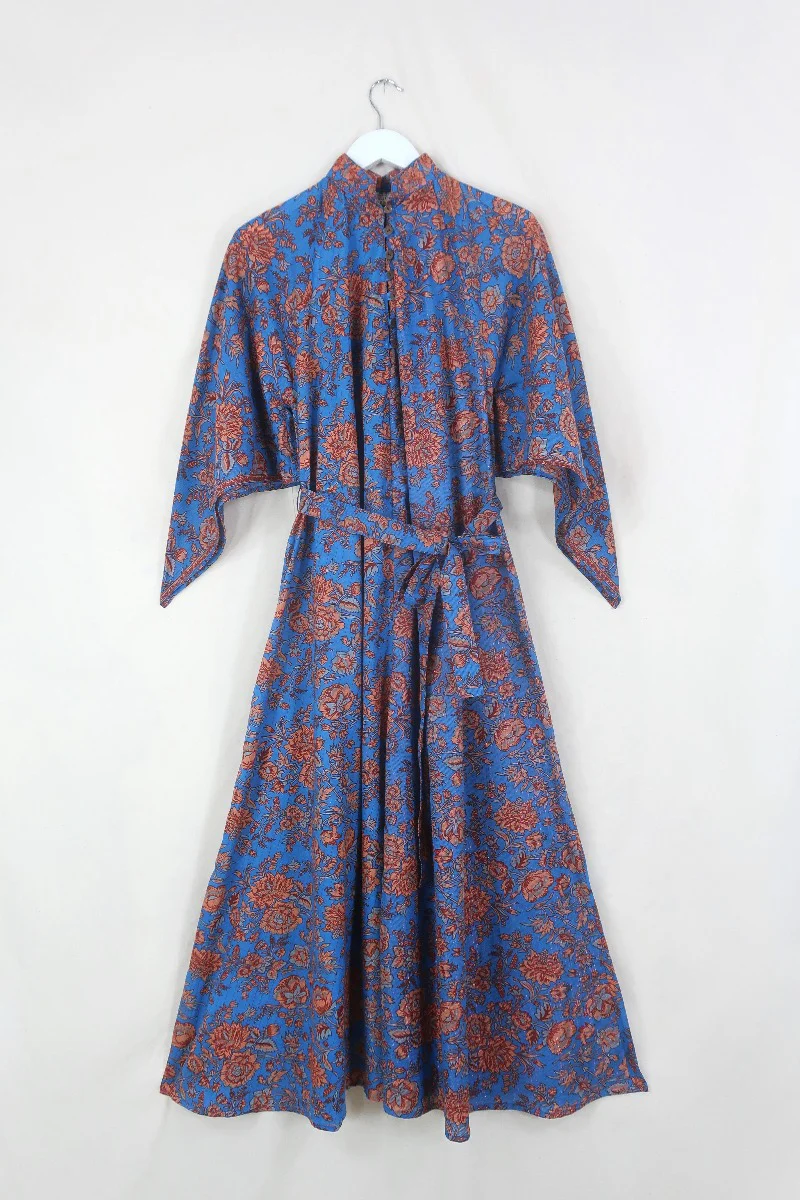 Apollo Maxi Dress in Crystal Blue - Image 2