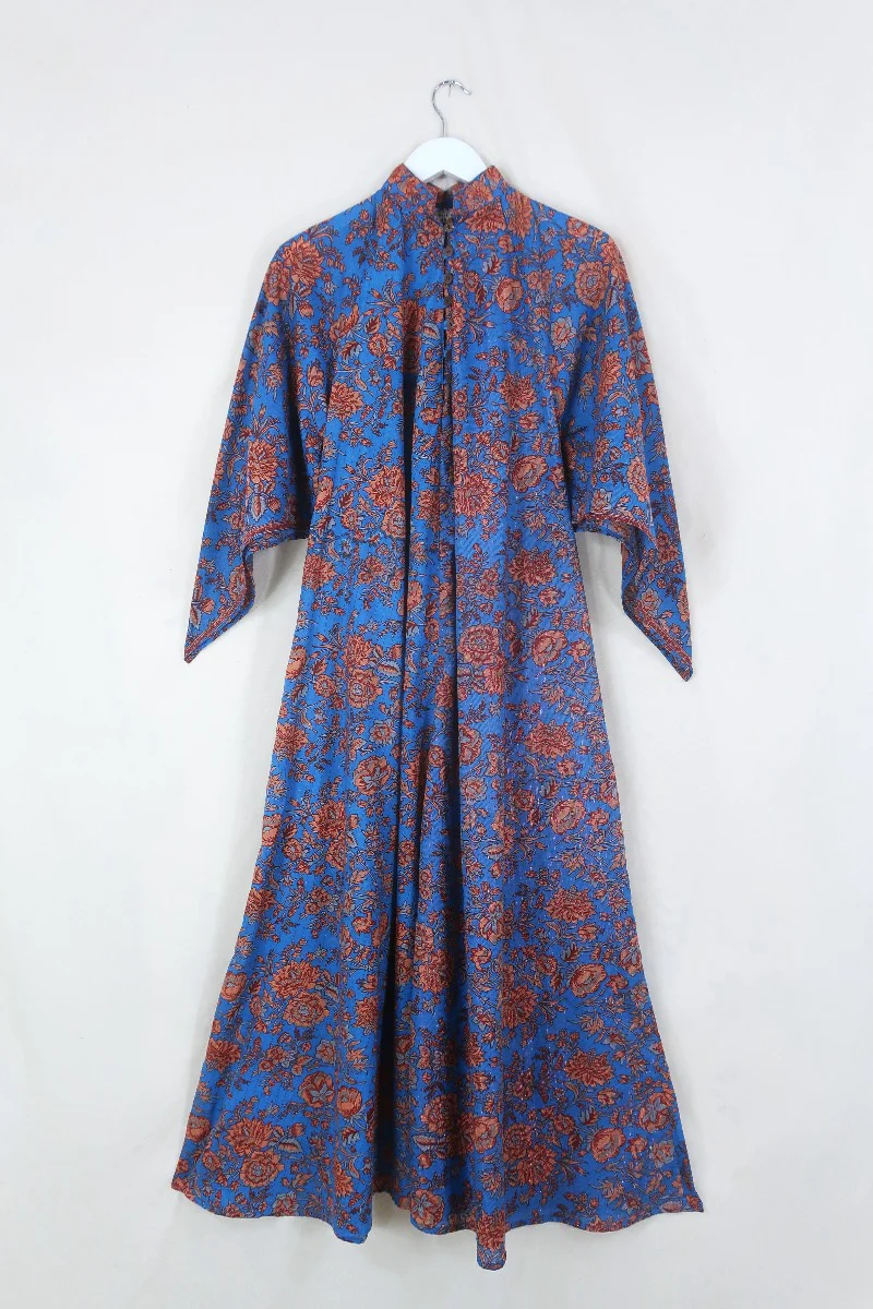 Apollo Maxi Dress in Crystal Blue - Image 3