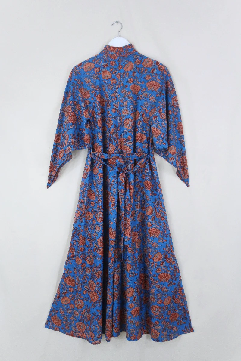 Apollo Maxi Dress in Crystal Blue - Image 5