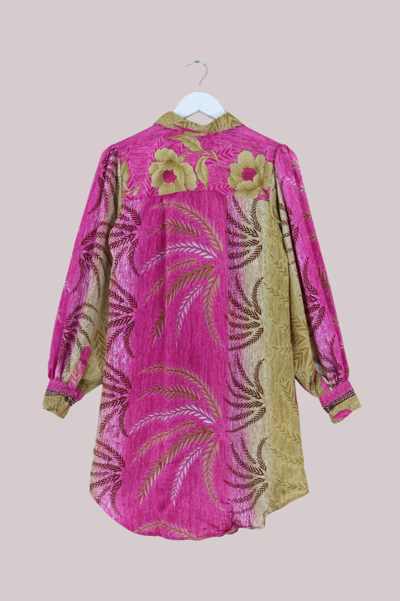 Bonnie Shirt Dress - Sandy Pink - Size L/XL - Image 3