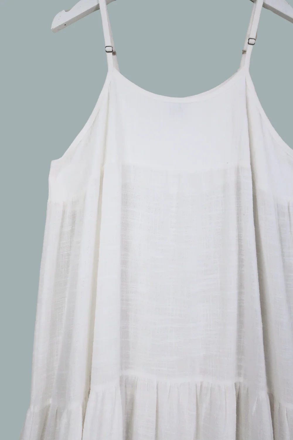 Clover Midi Dress in Salt White - Image 3
