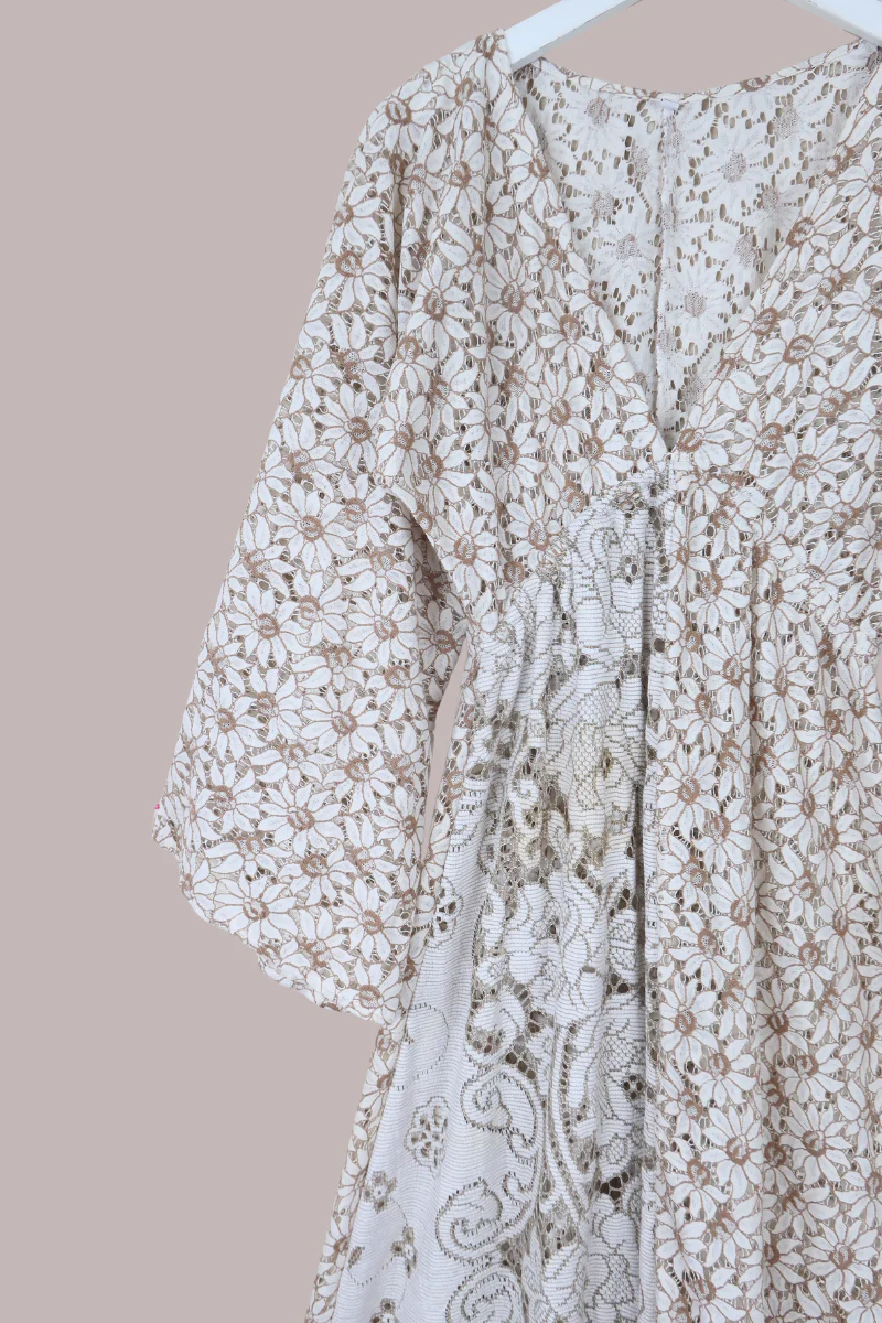 Giselle Maxi Dress in Daisy Chain Lace - Size S - Image 2