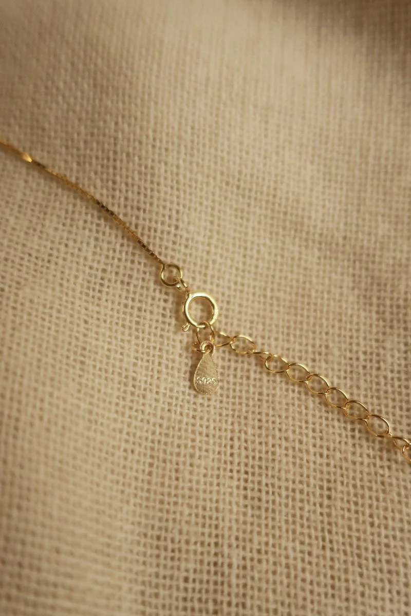 Gold Misty Mountain Charm Necklace - Image 3