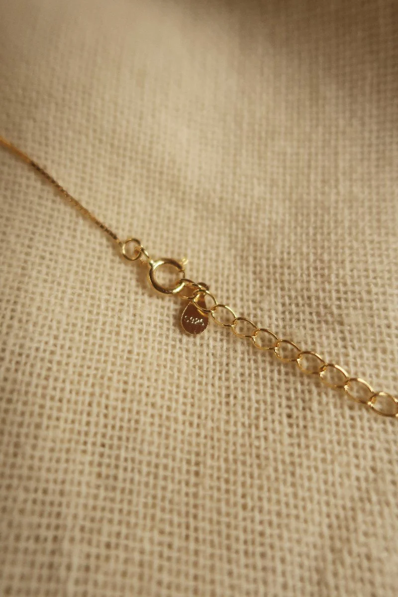 Gold Moon & Stars Charm Necklace - Image 3