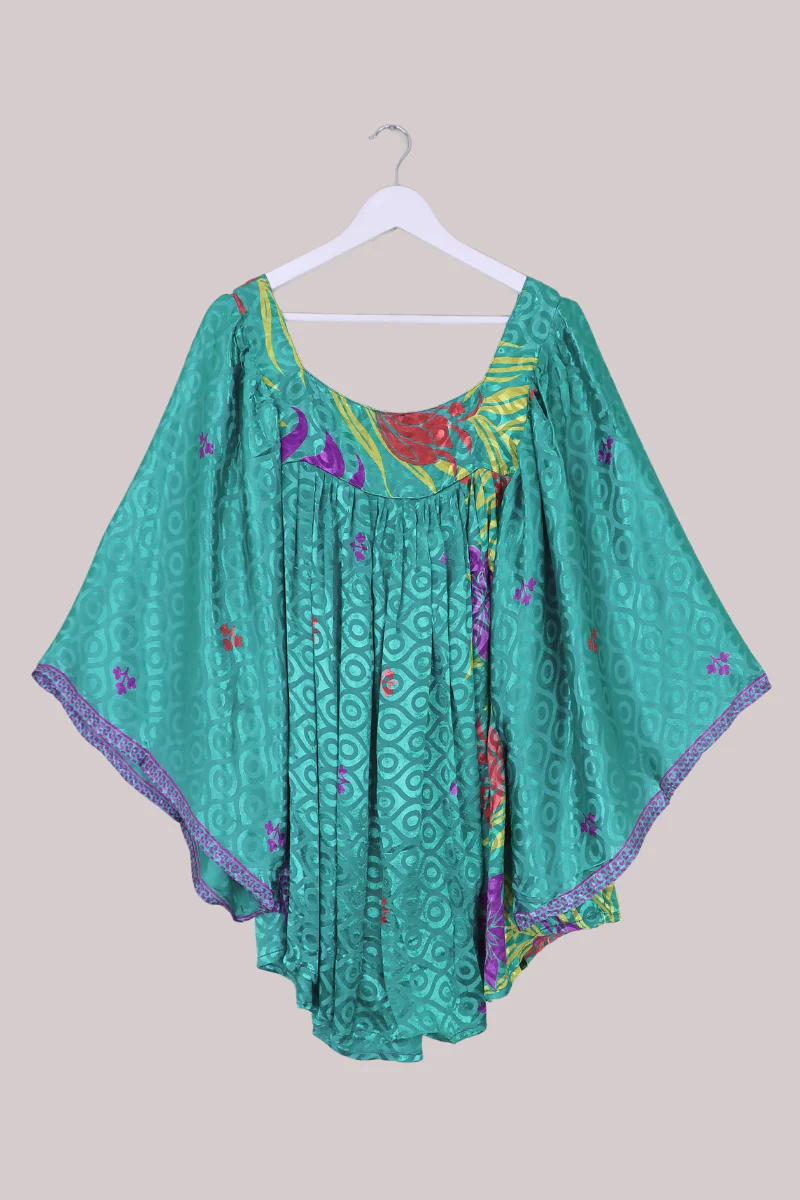 Honey Top in Vivid Teal - Free Size - Image 3