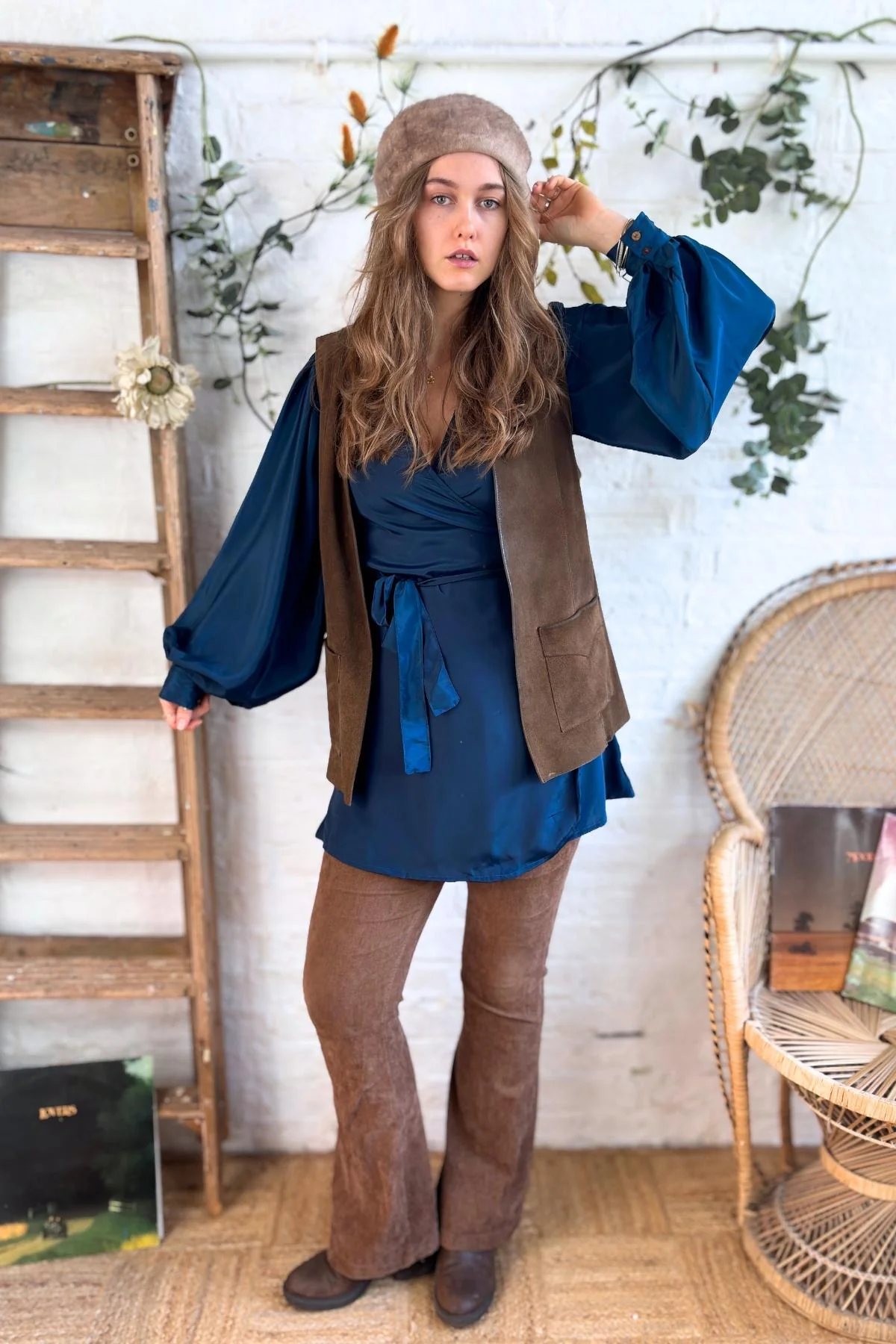 Khroma Lola Mini Dress in Dragonfly Blue - Image 5