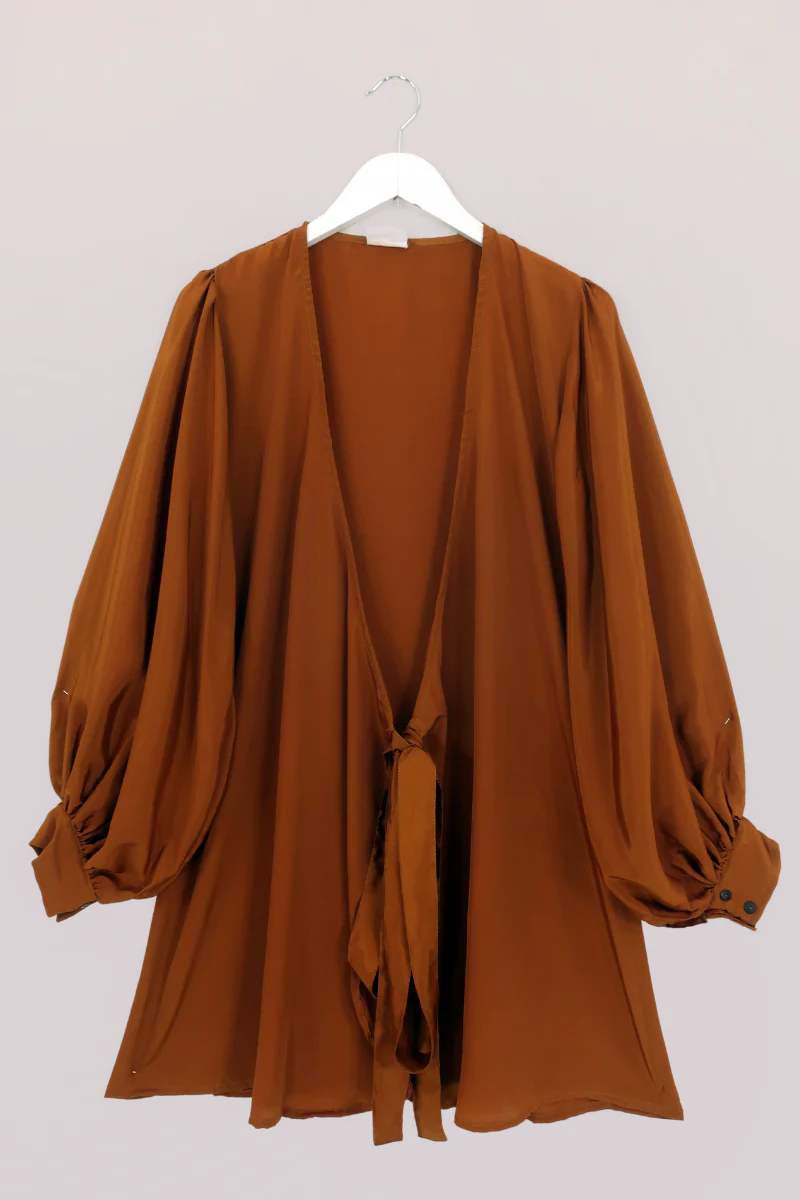 Khroma Lola Mini Dress in Firefly Gold - Image 6