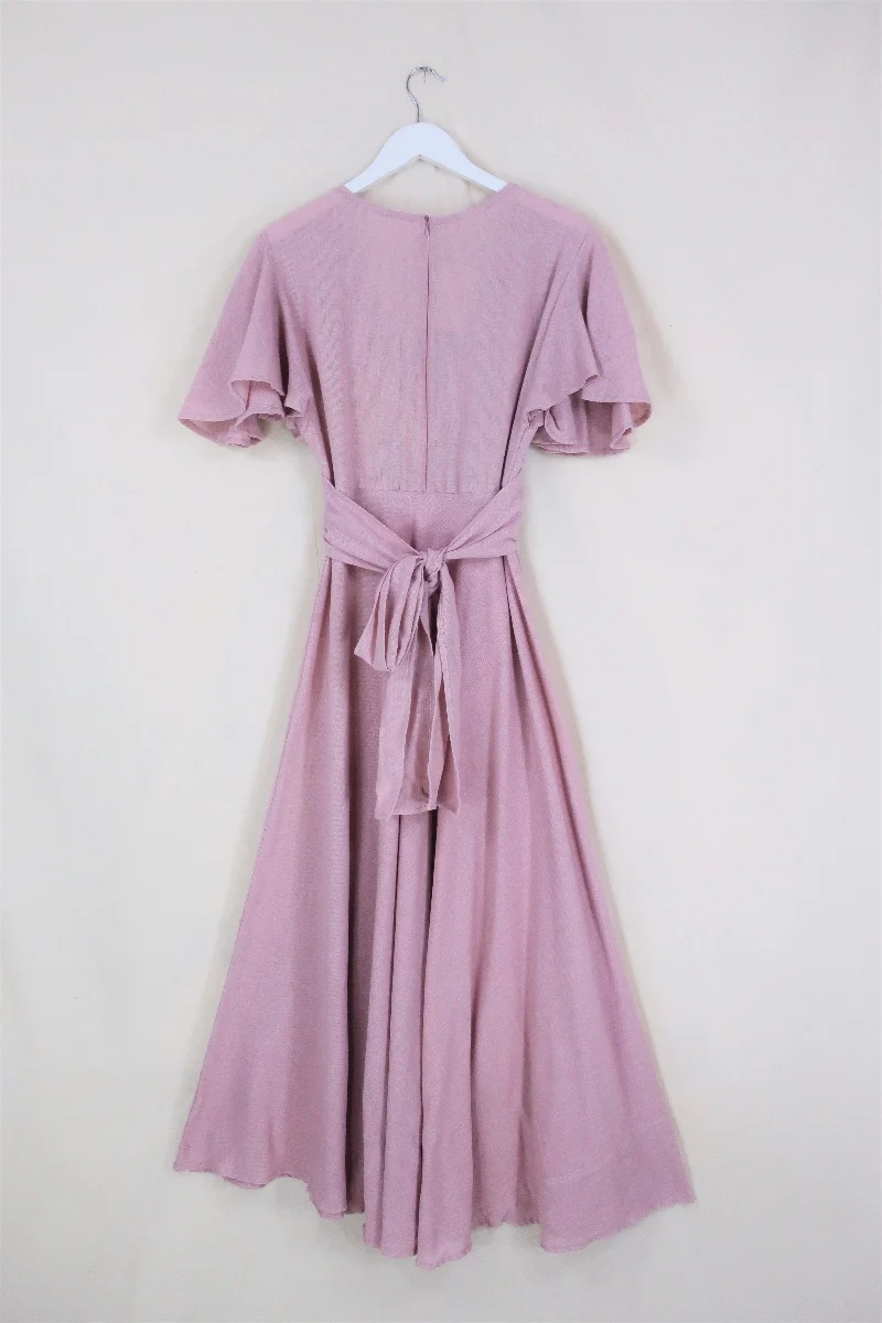 Margot Maxi Dress in Sherbet Pink - Image 4