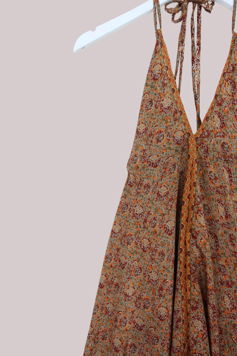 Medusa Harem Jumpsuit in Fire Island Florals - Free Size S/M - Image 2