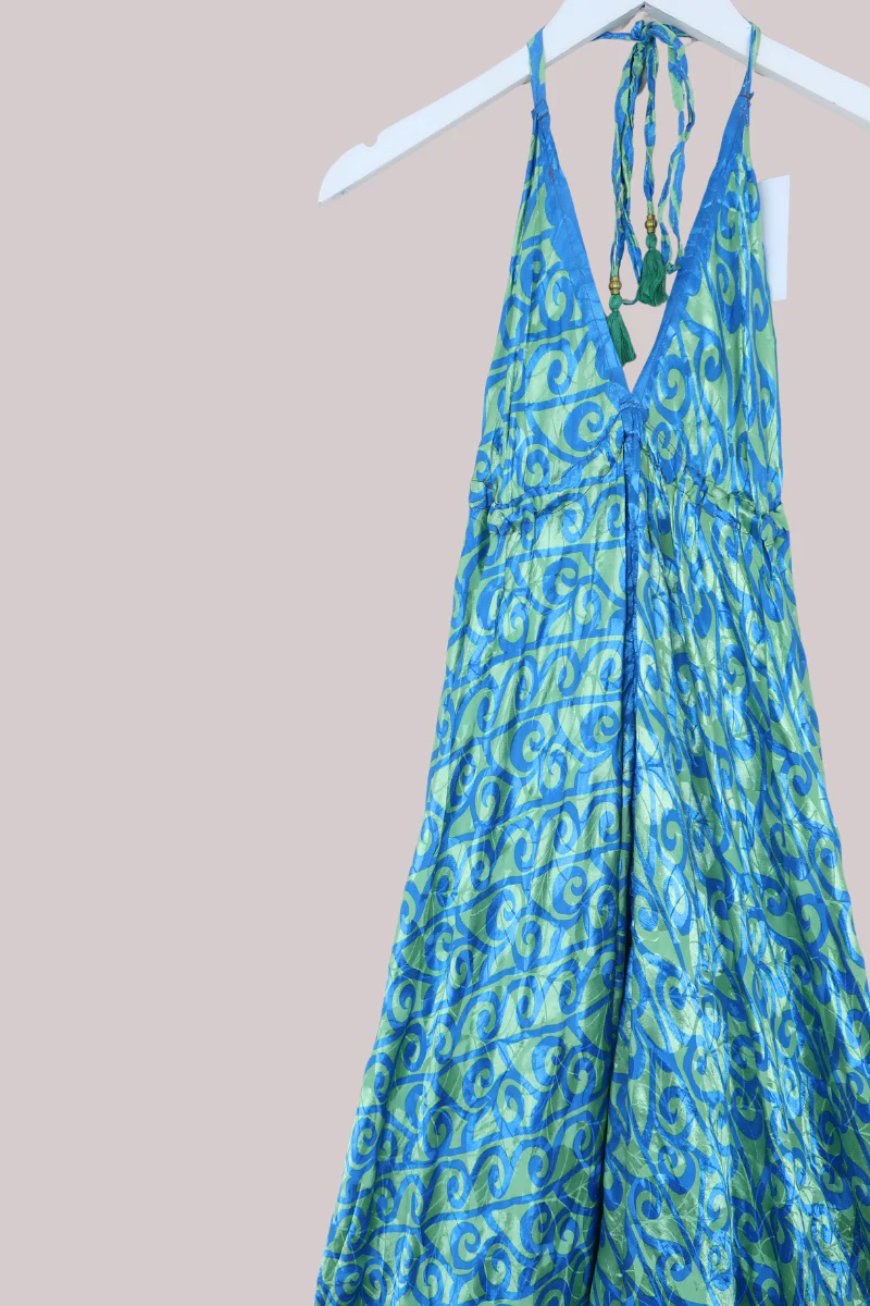 Medusa Harem Jumpsuit in Shimmering Whirlpool - Free Size M/L - Image 2