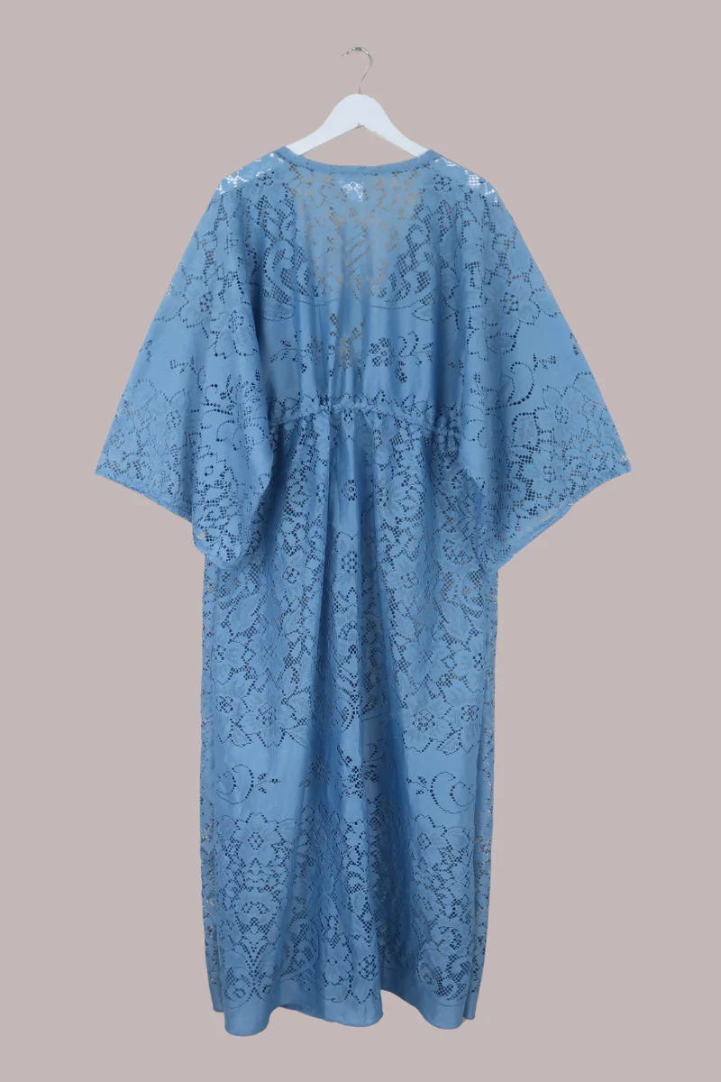 Ramona Robe in Oceana Blue Lace - Free Size - Image 3