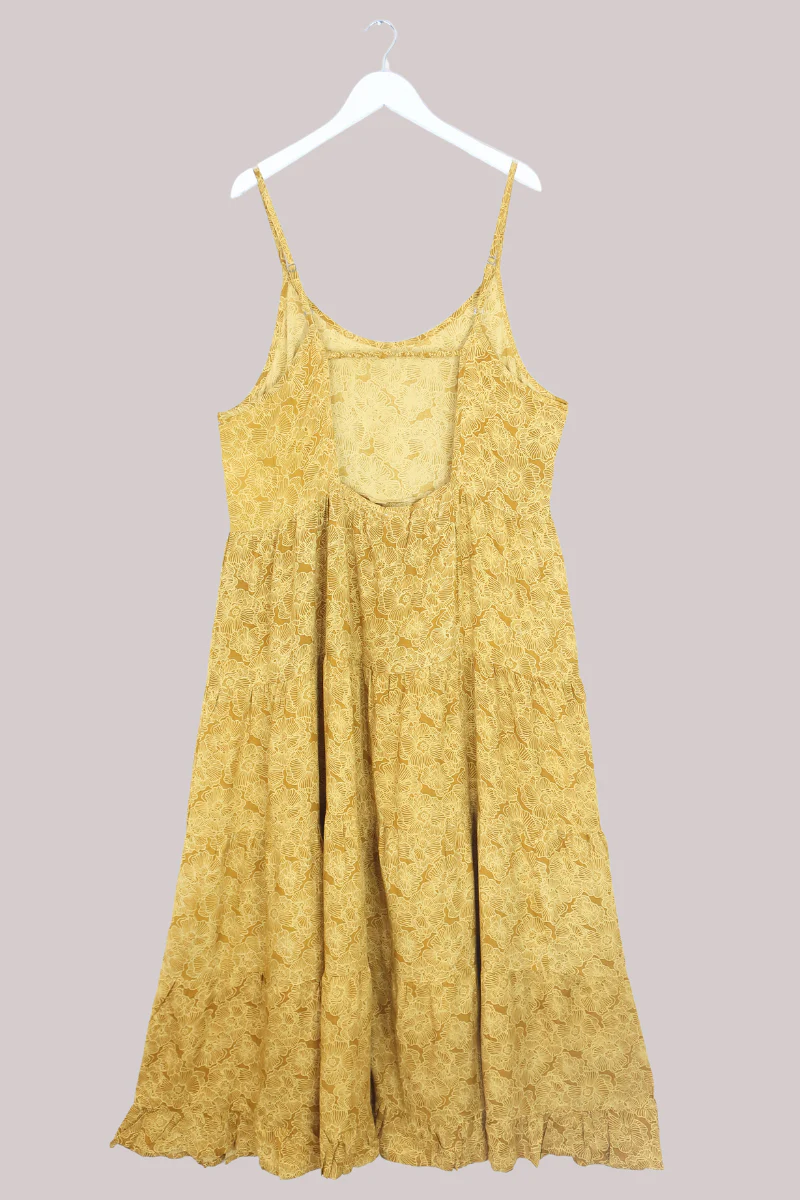 Samantha Maxi Dress in Saffron - Image 5