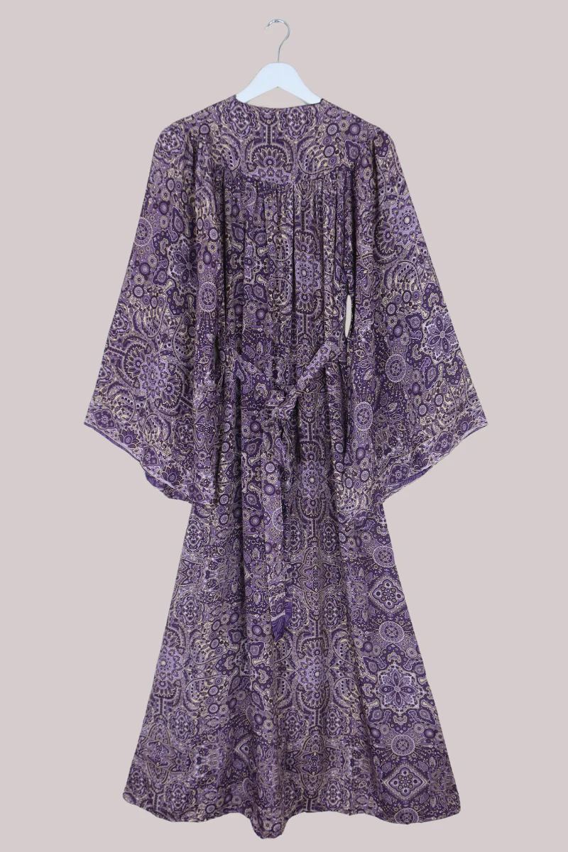 Stevie Maxi Dress in Joplin Purple Mandala - Image 6